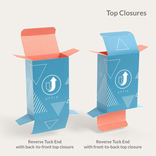 Reverse Tuck End Top Closures